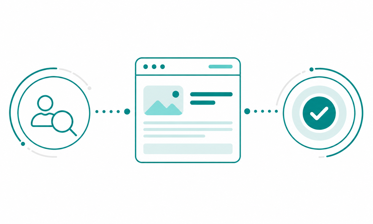 Content fit between client intent and firm content